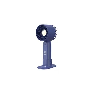 Personalized Portable Hand-Held Fan W/ Phone Holder