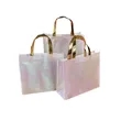 Personalized Laser Rainbow Tote Bag | https://www.bestnamebadges.com