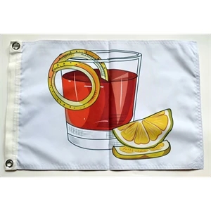 Golf Flags 14" x 20" Double Sided Grommet Style