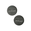 Personalized Black Slate Coaster | https://www.bestnamebadges.com