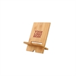Personalized Wood  Mobile Phone Bracket | https://www.bestnamebadges.com