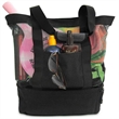 Mesh Beach Tote Cooler Bag | https://www.bestnamebadges.com