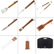 18 PCS BBQ Tool Set | https://www.bestnamebadges.com