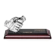 Northam Shaking Hands Award | https://www.bestnamebadges.com