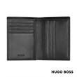 Hugo Boss® Classic Smooth Folding Card Holder | https://www.bestnamebadges.com