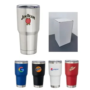 Union Printed - 30oz Double Wall SS Vacuum Bottle - Gift box