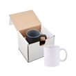 11oz Basic C Handle Ceramic Mug In Mailer | https://www.bestnamebadges.com