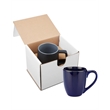 15oz Bistro Style Ceramic Mug Gift Set | https://www.bestnamebadges.com