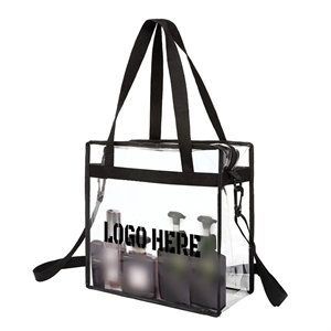 Clear Tote Bag With Zipper