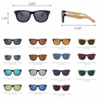 Classic Wooden Bamboo Sunglasses | https://www.bestnamebadges.com