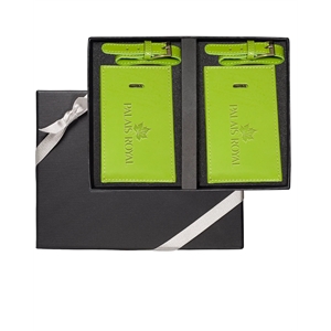 Leeman Whitney Marquis Two Luggage Tag Set