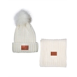 Leeman Ribbed Knit Winter Duo | https://www.bestnamebadges.com