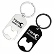 Metal Bottle Opener Keychain | https://www.bestnamebadges.com