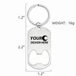Metal Bottle Opener Keychain | https://www.bestnamebadges.com