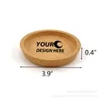 Round Cork Coaster | https://www.bestnamebadges.com