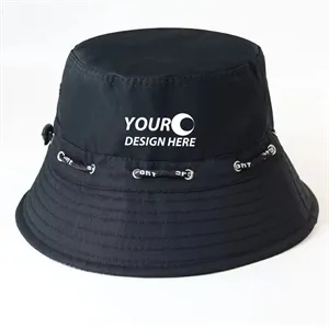 Bucket Hat With Drawstring