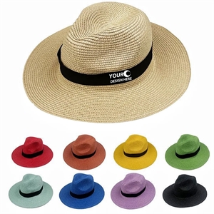Wide Brim Straw Hat