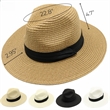 Wide Brim Straw Hat | https://www.bestnamebadges.com