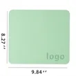 Leather Non-Slip Rectangular Mouse Pad | https://www.bestnamebadges.com