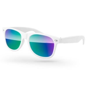 Retro Mirror Sunglasses w/ full-color imprints