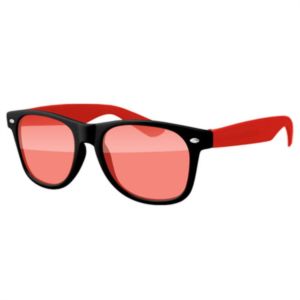 2-Tone Retro Sunglasses w/ 1-color imprint