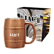 14 Oz. Moscow Mule Barrel Mug with Custom Box | https://www.bestnamebadges.com