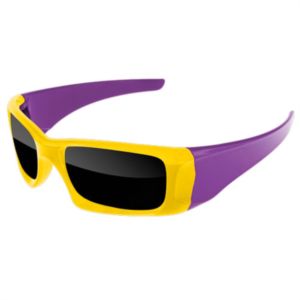 2-Tone Wrap Sunglasses w/ 1-color imprint