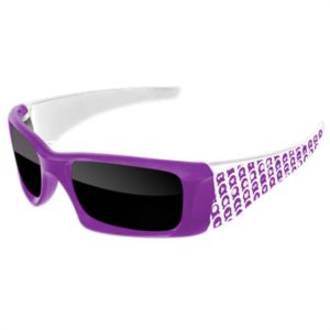 2-Tone Wrap Sunglasses w/ 1-color imprints