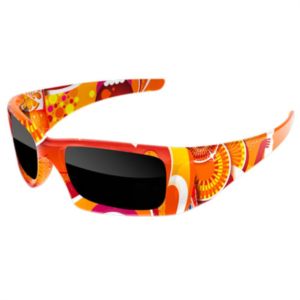 Wrap Sunglasses w/ full-color sublimation