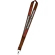 36" Dye Sublimation Micro Weaved Polyester Lanyard | https://www.bestnamebadges.com