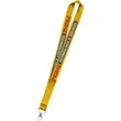 36" Dye Sublimation Micro Weaved Polyester Lanyard | https://www.bestnamebadges.com