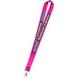 36" Dye Sublimation Micro Weaved Polyester Lanyard | https://www.bestnamebadges.com