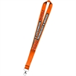 36" Dye Sublimation Micro Weaved Polyester Lanyard | https://www.bestnamebadges.com