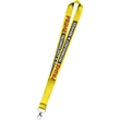 36" Dye Sublimation Micro Weaved Polyester Lanyard | https://www.bestnamebadges.com