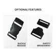 0.75" Dye Sublimation Lanyards with Safety Breakaway | https://www.bestnamebadges.com