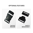 0.75" Dye Sublimation Lanyards with Buckle Release | https://www.bestnamebadges.com