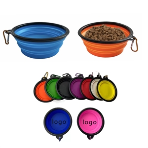 13oz Pet Folding Bowl, Plastic Utensils Outdoor Portable