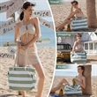 Large Beach Tote Bag | https://www.bestnamebadges.com