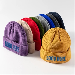 Unisex Knit Cuff Beanie
