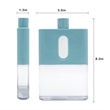A5 Paper Flat Plastic Water Bottles | https://www.bestnamebadges.com