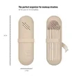 Travel Makeup Brush Holder | https://www.bestnamebadges.com