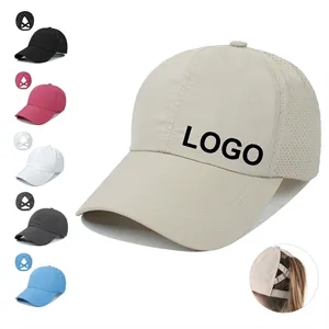 Breathable Ponytail Baseball Caps