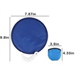 Full Color Round Polyester Foldable  Handle Fan | https://www.bestnamebadges.com