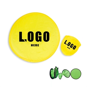 Full Color Round Polyester Folding Fan