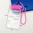 Clear Touch Screen Waterproof Phone Bags | https://www.bestnamebadges.com
