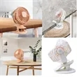 720 degree Rotate Personal Clip on Fan | https://www.bestnamebadges.com