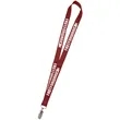 0.75" USA Made Dye Sublimation Lanyards | https://www.bestnamebadges.com