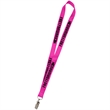 0.75" USA Made Dye Sublimation Lanyards | https://www.bestnamebadges.com