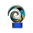 Nazare Award on Paragon - Blue | https://www.bestnamebadges.com