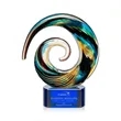Nazare Award on Paragon - Blue | https://www.bestnamebadges.com
